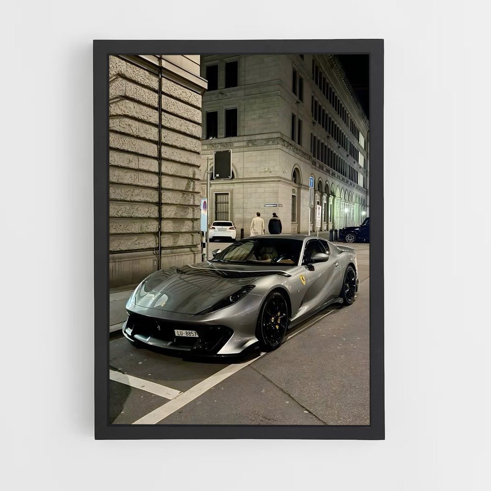 Poster Competizione Intemporelle – affiche Ferrari (vue 2)